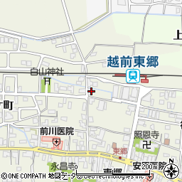 福井県福井市東郷二ケ町33-34周辺の地図