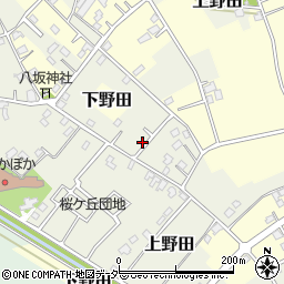 埼玉県白岡市上野田267周辺の地図