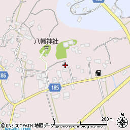 茨城県行方市根小屋241周辺の地図