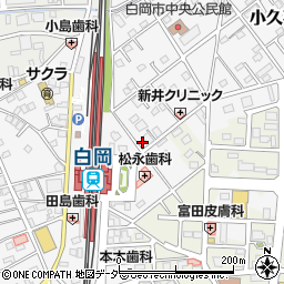 埼玉県白岡市小久喜1192-2周辺の地図