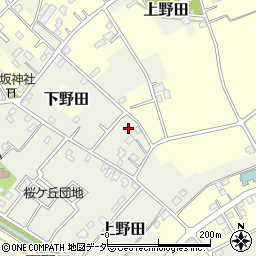 埼玉県白岡市上野田290周辺の地図