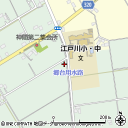 埼玉県春日部市神間1296周辺の地図