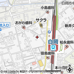 埼玉県白岡市小久喜1147-6周辺の地図