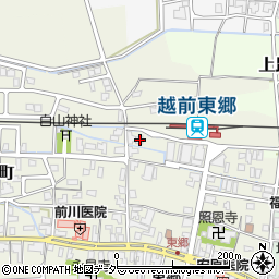 福井県福井市東郷二ケ町33-16周辺の地図