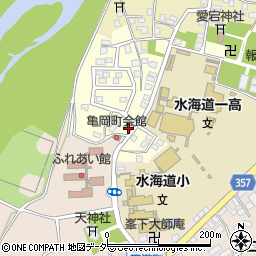 茨城県常総市水海道亀岡町2557周辺の地図