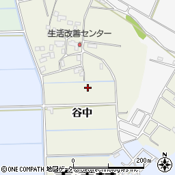 茨城県稲敷郡美浦村谷中周辺の地図