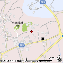 茨城県行方市根小屋102周辺の地図