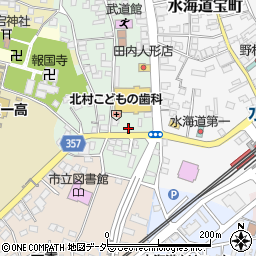 茨城県常総市水海道栄町2700-6周辺の地図