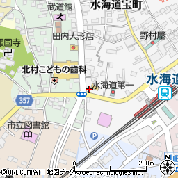 ファミリーマート常総宝町店周辺の地図