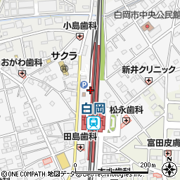 埼玉県白岡市小久喜1225周辺の地図