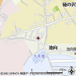 茨城県つくば市池向1676-20周辺の地図