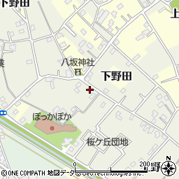 埼玉県白岡市上野田368周辺の地図