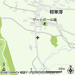 埼玉県比企郡嵐山町将軍澤223周辺の地図