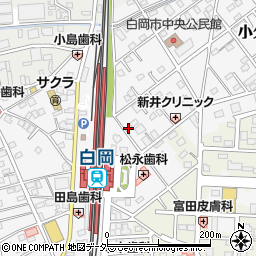 埼玉県白岡市小久喜1185周辺の地図