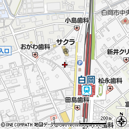 埼玉県白岡市小久喜1158-1周辺の地図