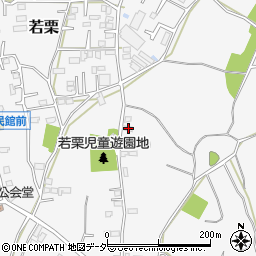 茨城県稲敷郡阿見町若栗2010周辺の地図