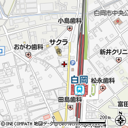埼玉県白岡市小久喜1161-6周辺の地図