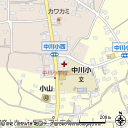 ＪＡ岩井中川支店周辺の地図