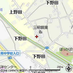 埼玉県白岡市上野田418周辺の地図