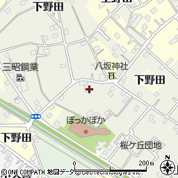 埼玉県白岡市上野田381周辺の地図