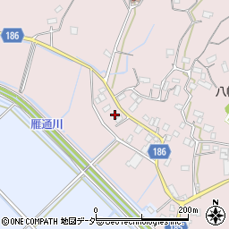 茨城県行方市根小屋215-3周辺の地図