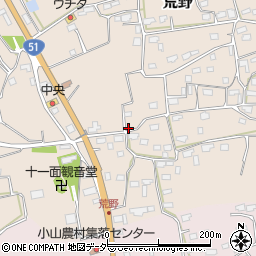 茨城県鹿嶋市荒野91周辺の地図