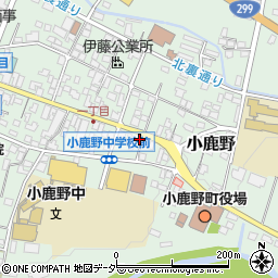 埼玉県秩父郡小鹿野町小鹿野128周辺の地図