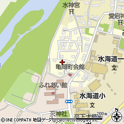 茨城県常総市水海道亀岡町5014-8周辺の地図