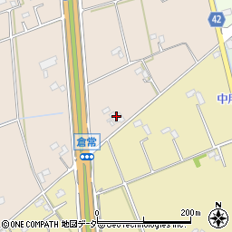 埼玉県春日部市倉常1182周辺の地図