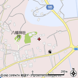 茨城県行方市根小屋98周辺の地図