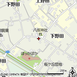 埼玉県白岡市上野田379周辺の地図