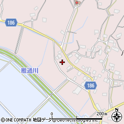茨城県行方市根小屋215周辺の地図