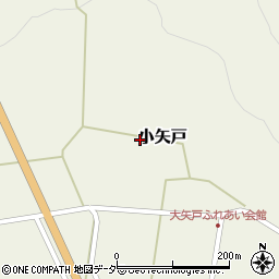 福井県大野市小矢戸27周辺の地図
