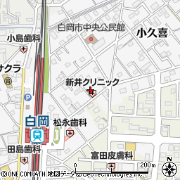 埼玉県白岡市小久喜1190-3周辺の地図