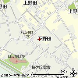 埼玉県白岡市上野田346周辺の地図