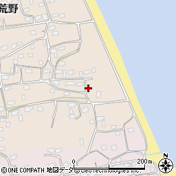 茨城県鹿嶋市荒野1608周辺の地図