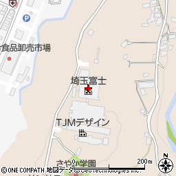 株式会社埼玉富士　本社工場周辺の地図