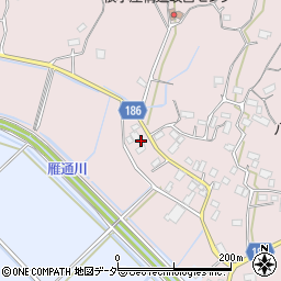 茨城県行方市根小屋214周辺の地図