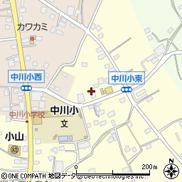 茨城県坂東市小山61周辺の地図