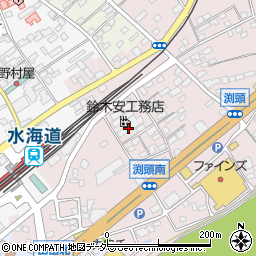 株式会社鈴木安工務店周辺の地図