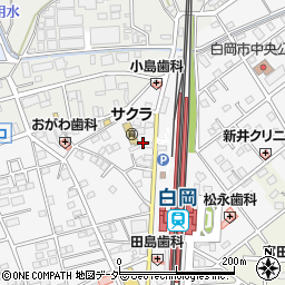 埼玉県白岡市小久喜1161-2周辺の地図