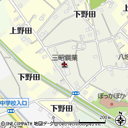 埼玉県白岡市上野田428周辺の地図