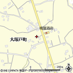 茨城県常総市大塚戸町1702周辺の地図