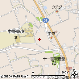 茨城県鹿嶋市荒野765-10周辺の地図
