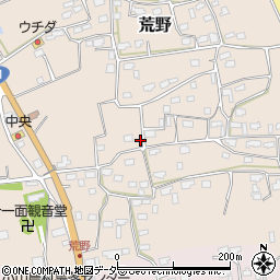 茨城県鹿嶋市荒野89周辺の地図
