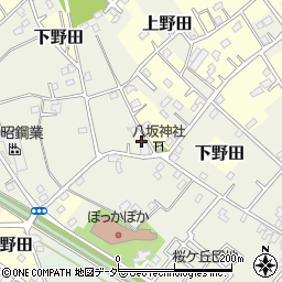 埼玉県白岡市上野田551周辺の地図
