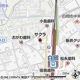 埼玉県白岡市小久喜1157周辺の地図