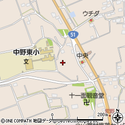 茨城県鹿嶋市荒野765-9周辺の地図