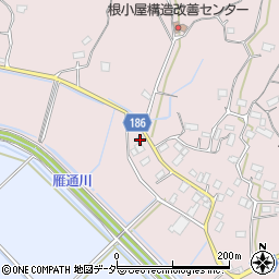 茨城県行方市根小屋213周辺の地図