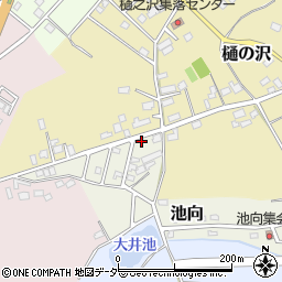 茨城県つくば市池向1676-26周辺の地図